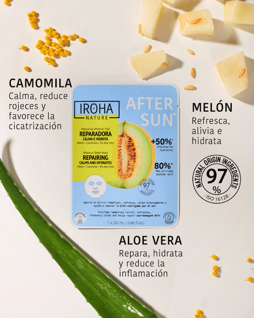 IROHA AFTER SUN REPARADORA TISU INGREDIENTES MT-IN/31 (15) SEN