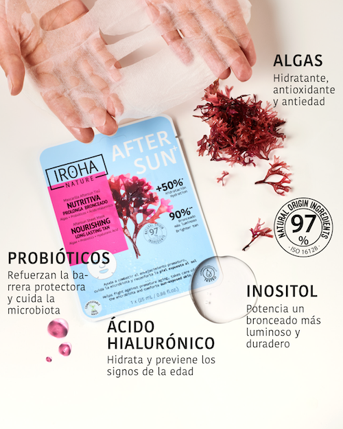 IROHA TISU AFTER SUN NUTRITIVA INGREDIENTES (15) SEN