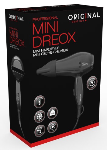 ASSECADOR MINI DREOX NEGRE 0440112 SIN