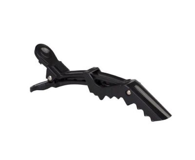 PINZA SEPARADORA MECHAS PICO DE PATO 10cm NEGRA 6un    FA