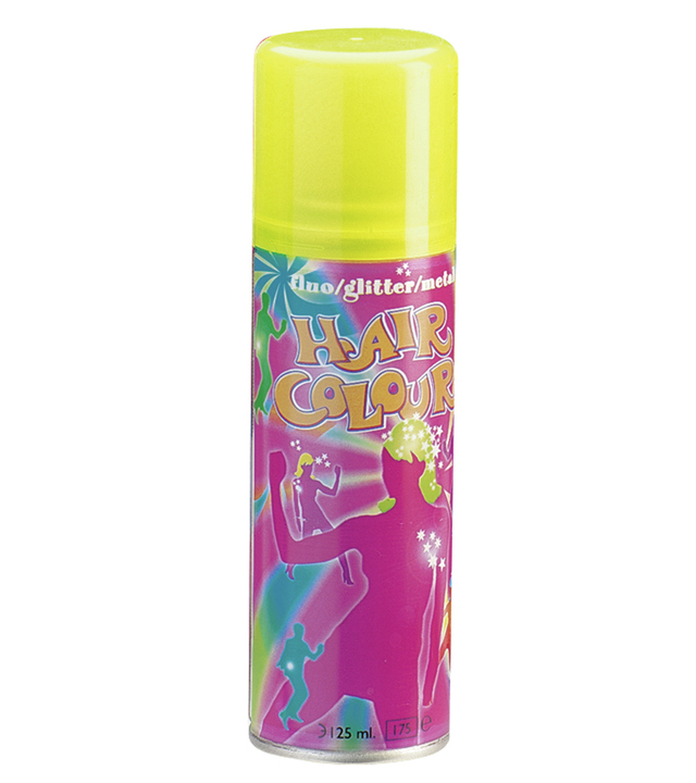 SPRAY HAIR COLOR FLUORESCENT AMARILLO 125ml        NEL