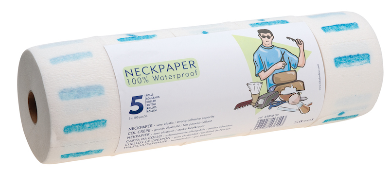 PAPEL PARA CUELLO CLEAN ALL 5x100u WATERPROF  SIN