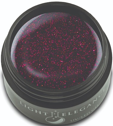 GLITTER GEL CABERNET (G838E)   17ml LE