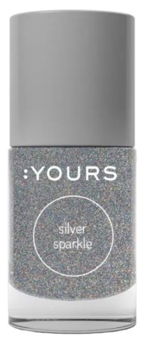 ESMALT STAMPING SILVER SPARKLE 10ml. (YOURS) CND