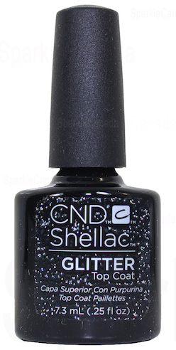 SHELLAC TOP COAT GLITTER ALLURING TRILOGY 7,3ml CND***