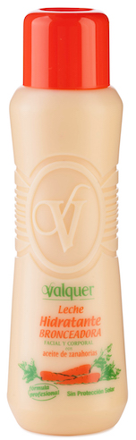 LECHE HIDRATANTE BRONCEADORA ZANAHORIA 500ML VAL