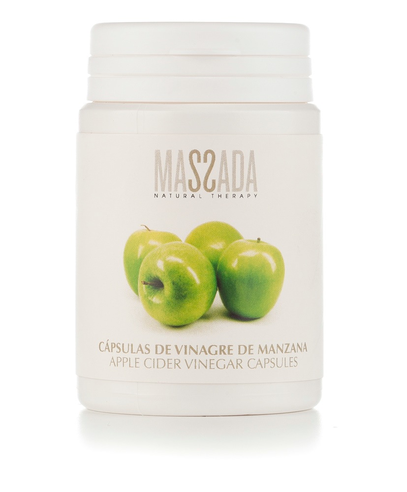 CÁPSULAS VINAGRE DE MANZANA 50x500mg 132 MAS