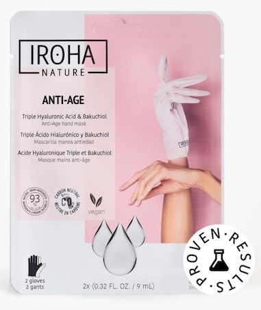 IROHA GUANTES ÁCIDO HIALURONICO + BAKU + NIACINA IN/HAND-9-15 (15) SEN