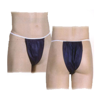 TANGA HOMBRE AZUL IND. (ELASTICO MUSLOS) 1000u LAD