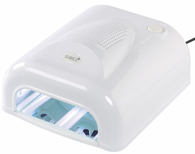 LÁMPARA UÑAS UV QUICK DRYER 4x9W VENT. SIN