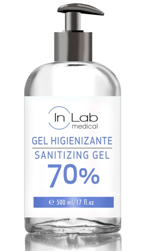 GEL HIDROALCOHOLIC 500ML INL