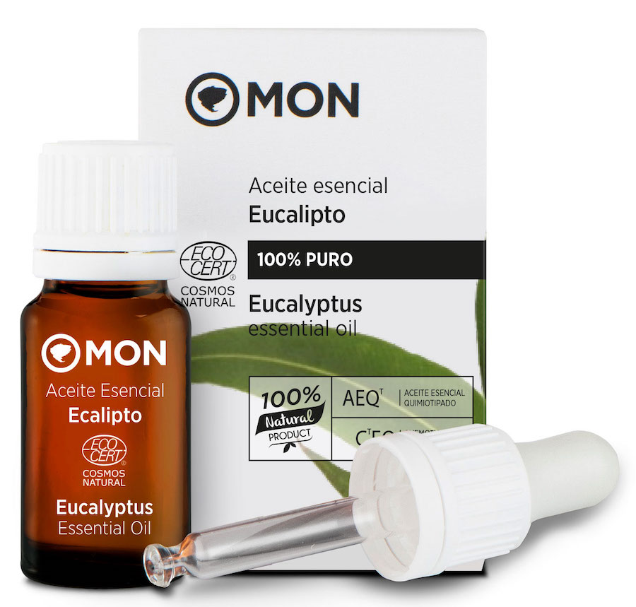 ACEITE ESENCIAL EUCALIPTO 100% PURO 12ML 1110 MON