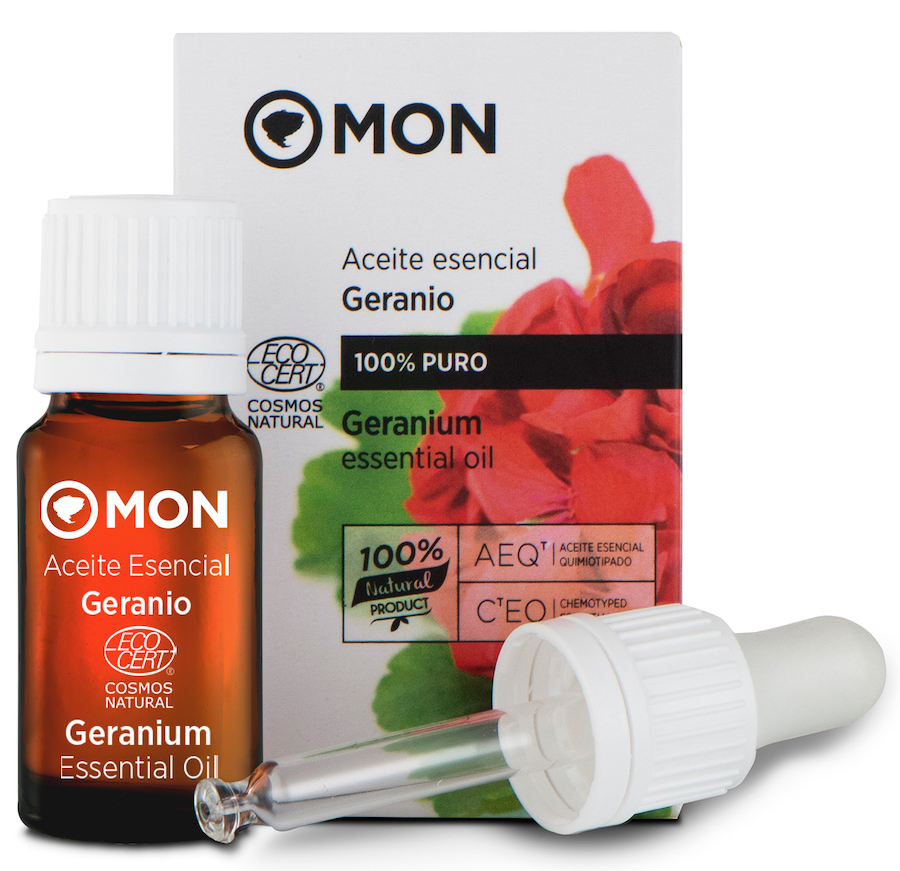 ACEITE ESENCIAL GERANIO 100% PURO 12ML 1112 MON