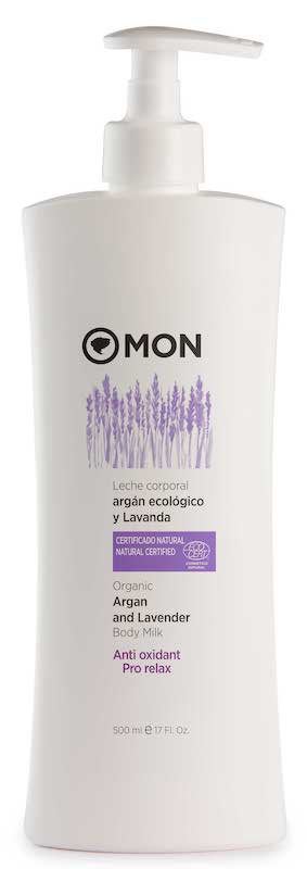 LECHE CORPORAL ARGAN Y LAVANDA 500ml ECOL1114 MON