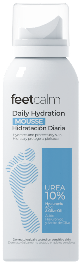 FEETCALM MOUSSE HIDRATACIÓN DIARIA 10% UREA 125ML