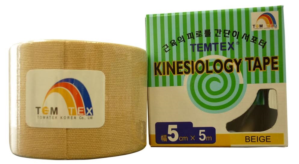 KINESIO-TAPE 5cmX5m BEIGE TEMTEX BIO