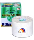 [820TEMPEXBL] KINESIO-TAPE 5cmX5m BLANCO TEMTEX BIO