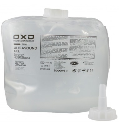 GEL CONDUCTOR ULTRASONIDOS FOTO/IPL TRANSPARENTE 5000ml OXD