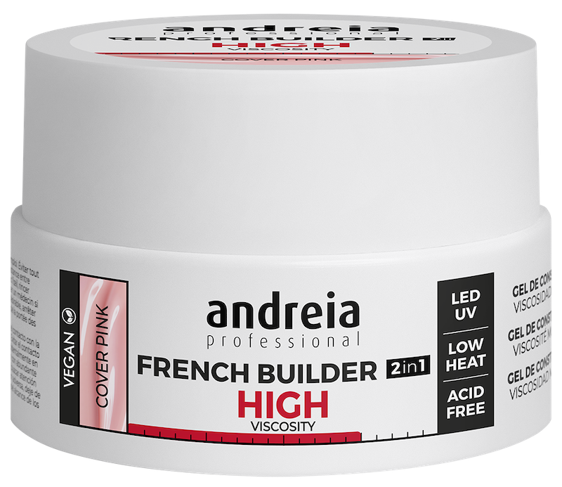 ANDREIA FRENCH BUILDER HIGH VISCOSITY COVER PINK 22Gr