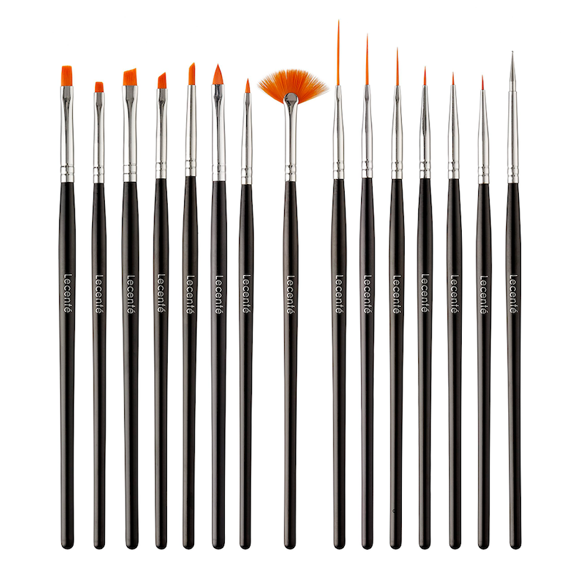 PACK PINCELES NAIL ART BRUSHES (LECENTE) 2023 CND