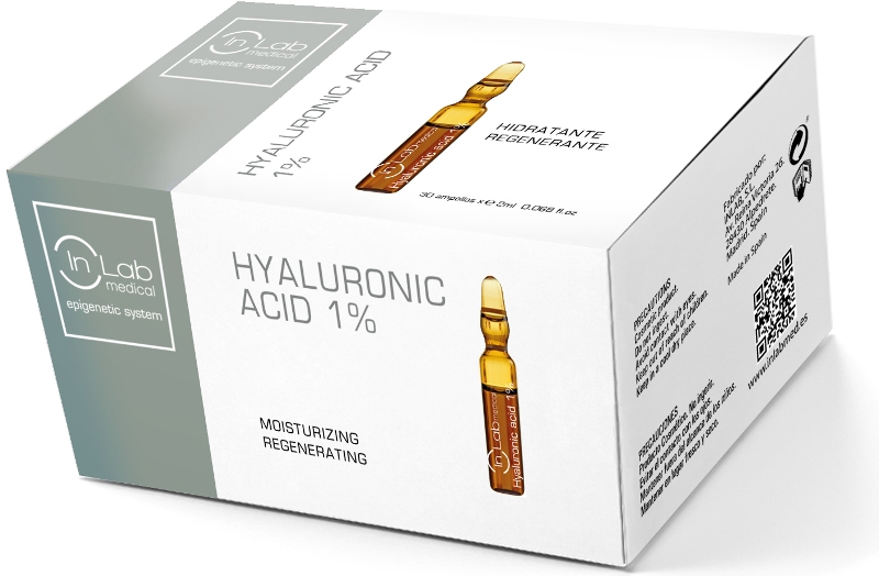 AMPOLLAS FACIALES PROF. ÁCIDO HYALURONICO 1% 2ml 30u INL