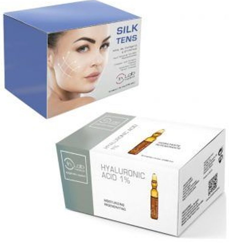 PACK AMPOLLAS HIALURONICO 1% 2ml 30u + 120 HILOS TENSORES INL