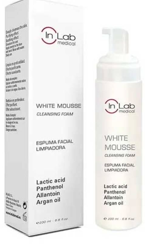 WHITE MOUSSE ESPUMA LIMPIADORA 200ml INL 