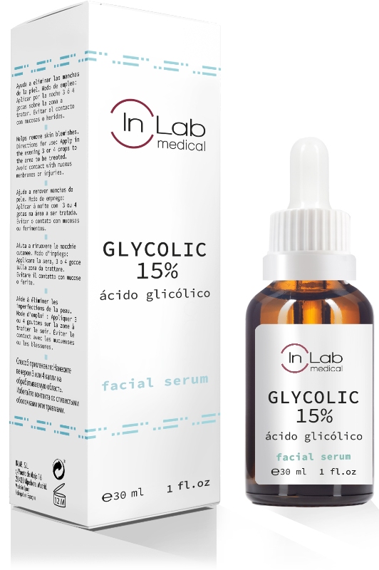 PURE SERUM ACIDO GLICOLICO 15% 30ml INL