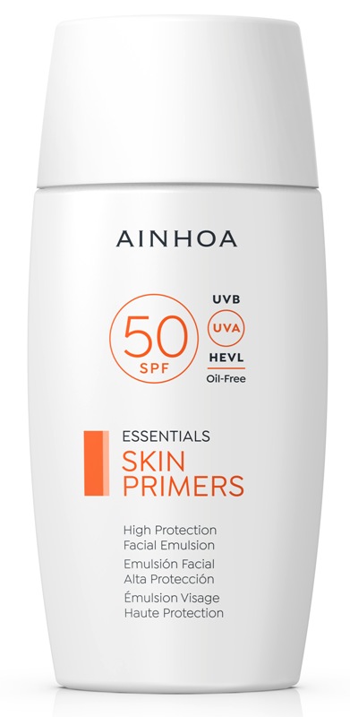 SKIN PRIMERS EMULSIÓN FACIAL ALTA PROTECCIÓN SPF50 50ml AIN