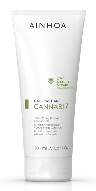 CANNABI7 EMULSIÓN 7 BENEFICIOS CON ACEITE DE CANNABIS 200ml AIN