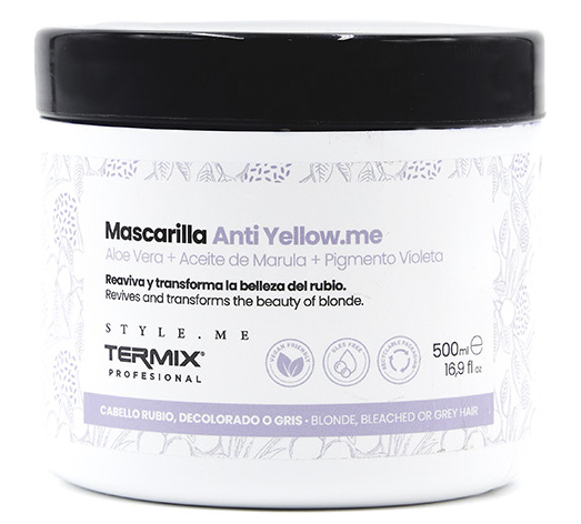 TERMIX TRATAMIENTO ANTI-YELLOW STYLE ME 500ml