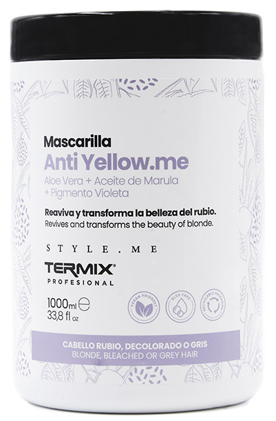 TERMIX TRATAMIENTO ANTI-YELLOW STYLE ME 1000ml