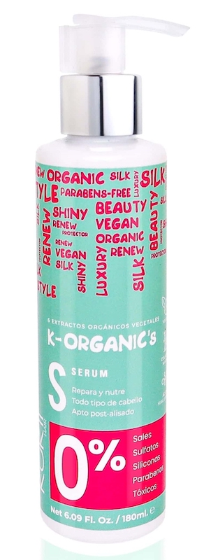 KUKIT K-ORGANICS SERUM REPARADOR SENSE ESBANDIR 180ml