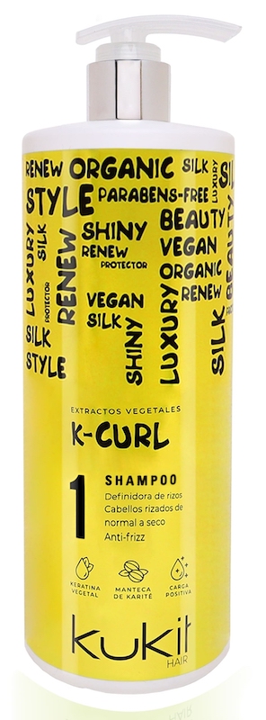 KUKIT K-CURL CHAMPÚ RIZOS ANTI-FRIZZ 1000ml ***