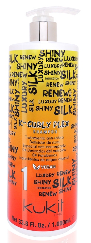 KUKIT K-CURLY PLEX CHAMPÚ REPARADOR ANTI-ROTURA 1000ml ***