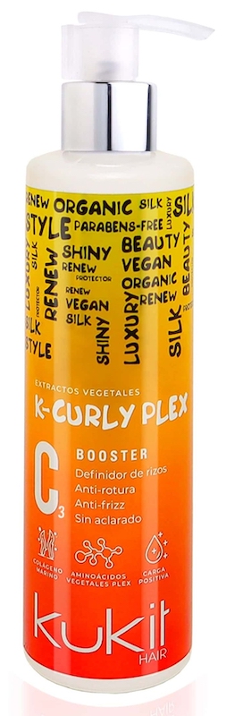 KUKIT K-CURLY PLEX BOOSTER REPARADOR ANTI-FRIZZ 180ml ***