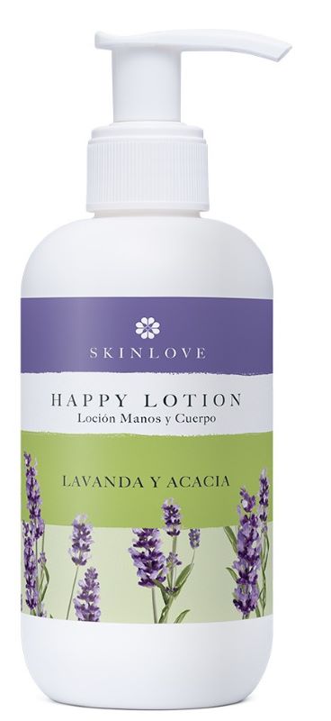 HAPPY LOTION LAVANDA Y ACACIA SKINLOVE  200ml CND