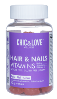 CHICLOVE GUMMIES HAIR&NAILS VITAMINS 60u