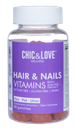 [CLVIT001] CHICLOVE GUMMIES HAIR&NAILS VITAMINS 60u