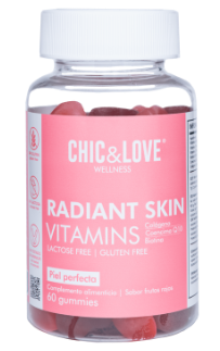 CHICLOVE GUMMIES RADIANT SKIN VITAMINS 60u