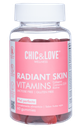 [CLVIT017] CHICLOVE GUMMIES RADIANT SKIN VITAMINS 60u