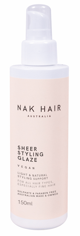 NAK SHEER STYLING GLAZE 150ml