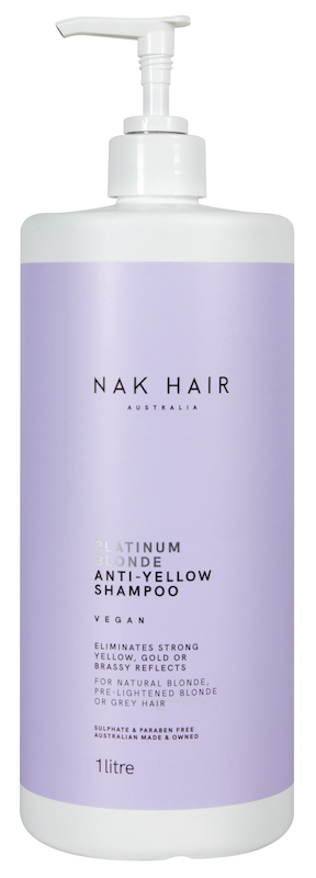 NAK PLATINUM BLONDE ANTI-YELLOW CHAMPÚ 1000ml