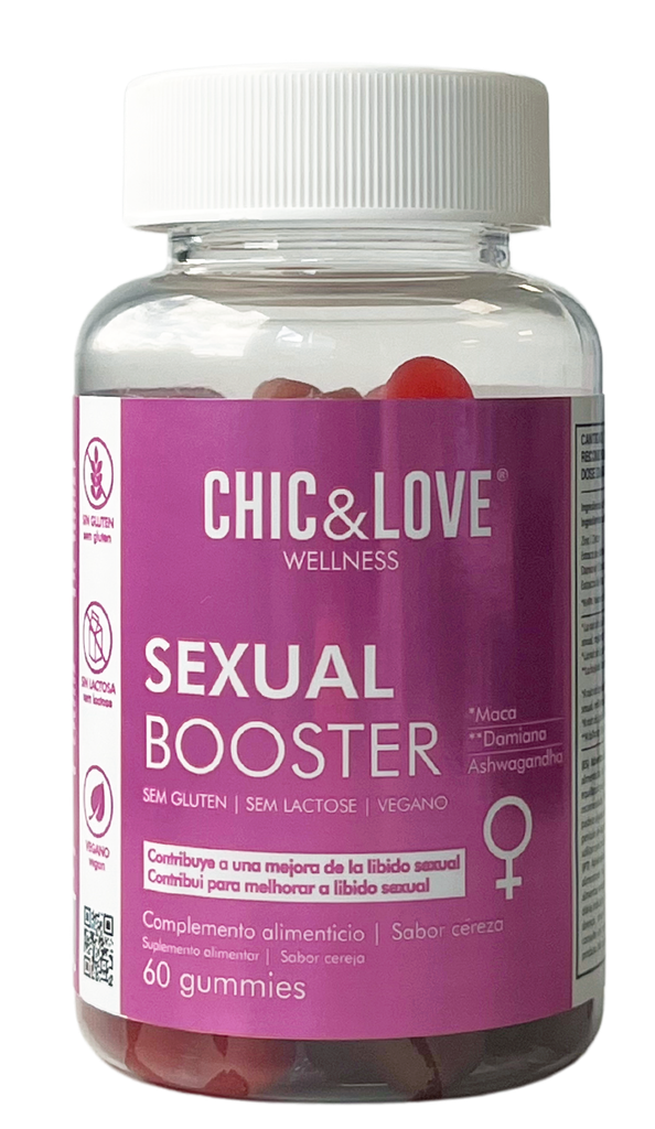 CHICLOVE SEXUAL BOOSTER GUMMIES MUJER 60u