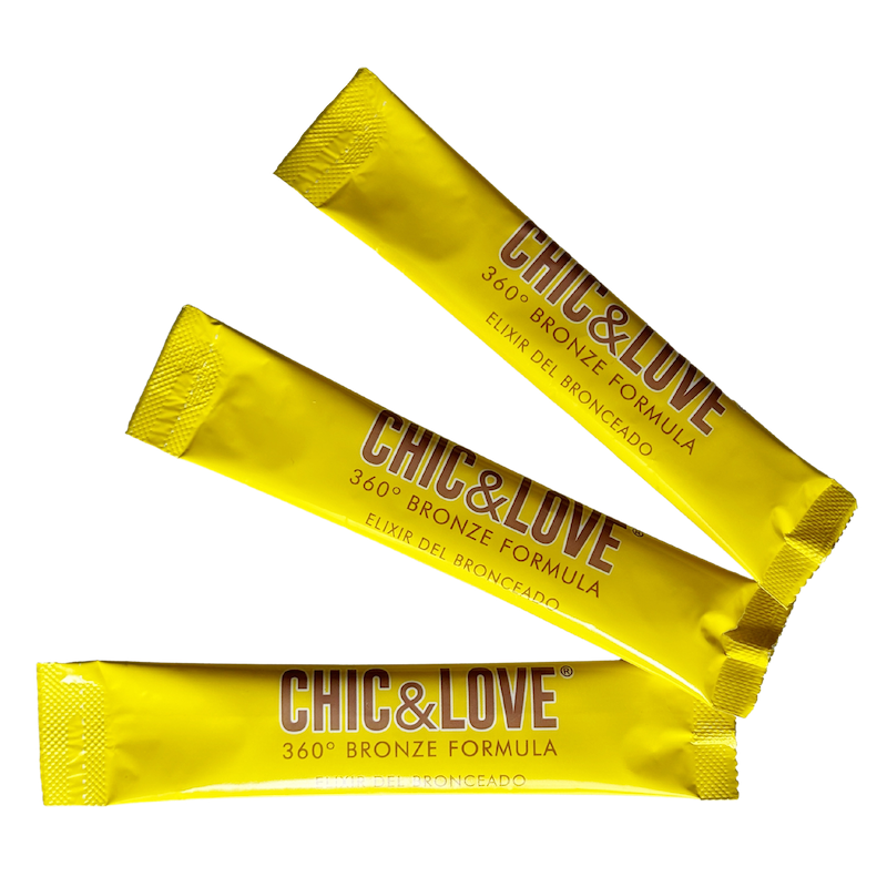 CHICLOVE STICKS BETACAROTENO BRONZE 30ux10ml