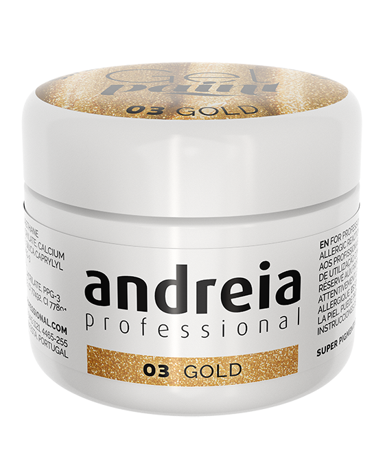 ANDREIA GEL PAINT 03 GOLD 4gr