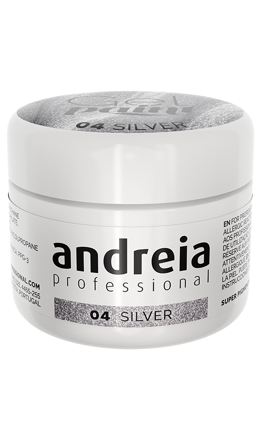 ANDREIA GEL PAINT 04 SILVER 4gr