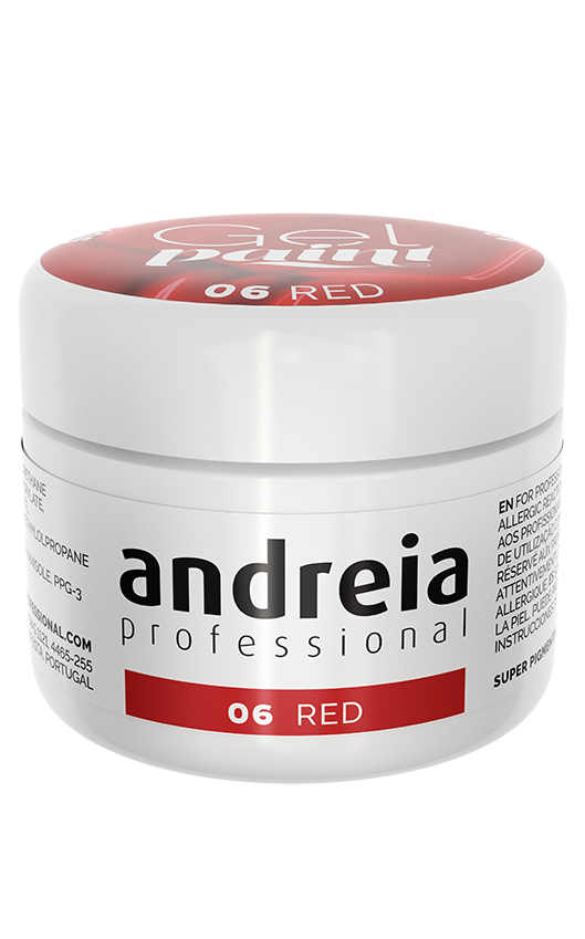 ANDREIA GEL PAINT 06 RED 4gr