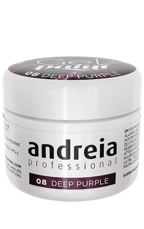 ANDREIA GEL PAINT 08 DEEP PURPLE 4gr