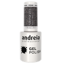 [0URCMD005                                                                                                                                       ] ANDREIA GEL POLISH MD5 - 10.5ML - MIDNIGHT - REFLECTIVE EFFECT